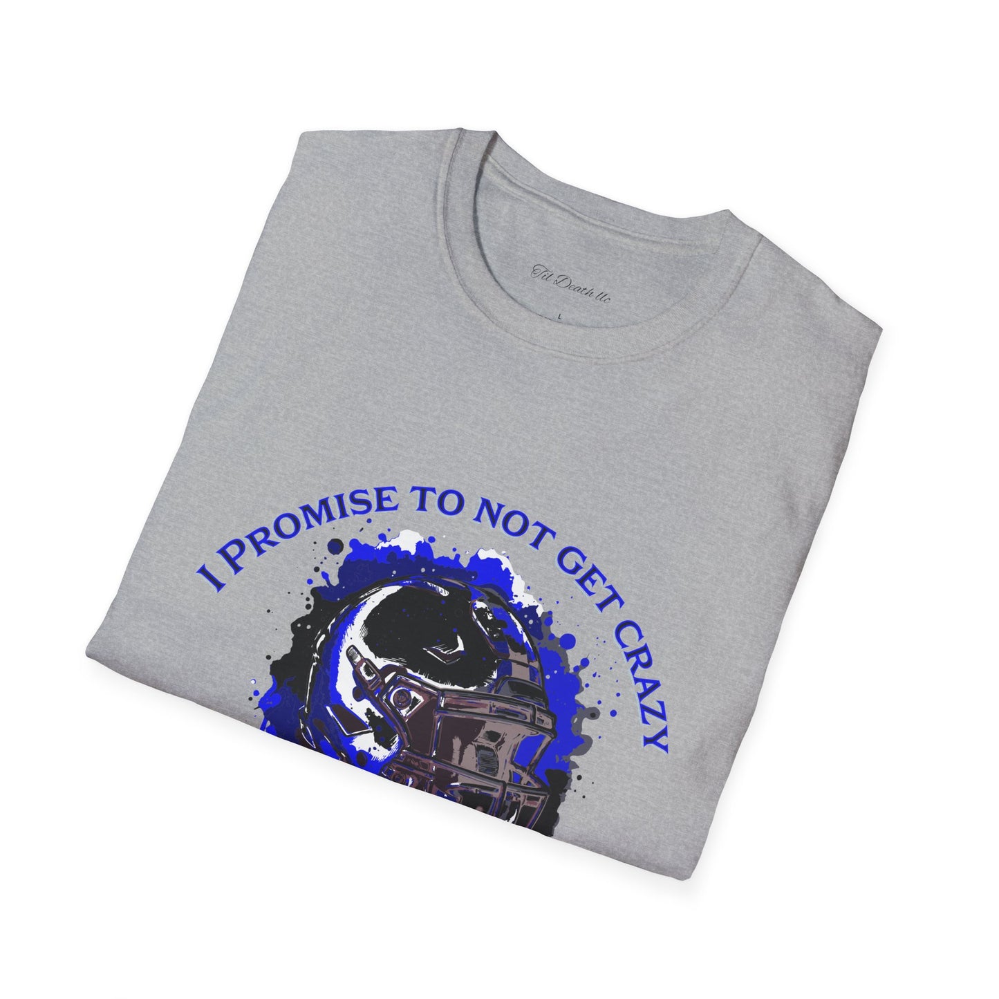 Football Games Promise Unisex Softstyle T-Shirt - Fun and Casual Wear for Sports Fans