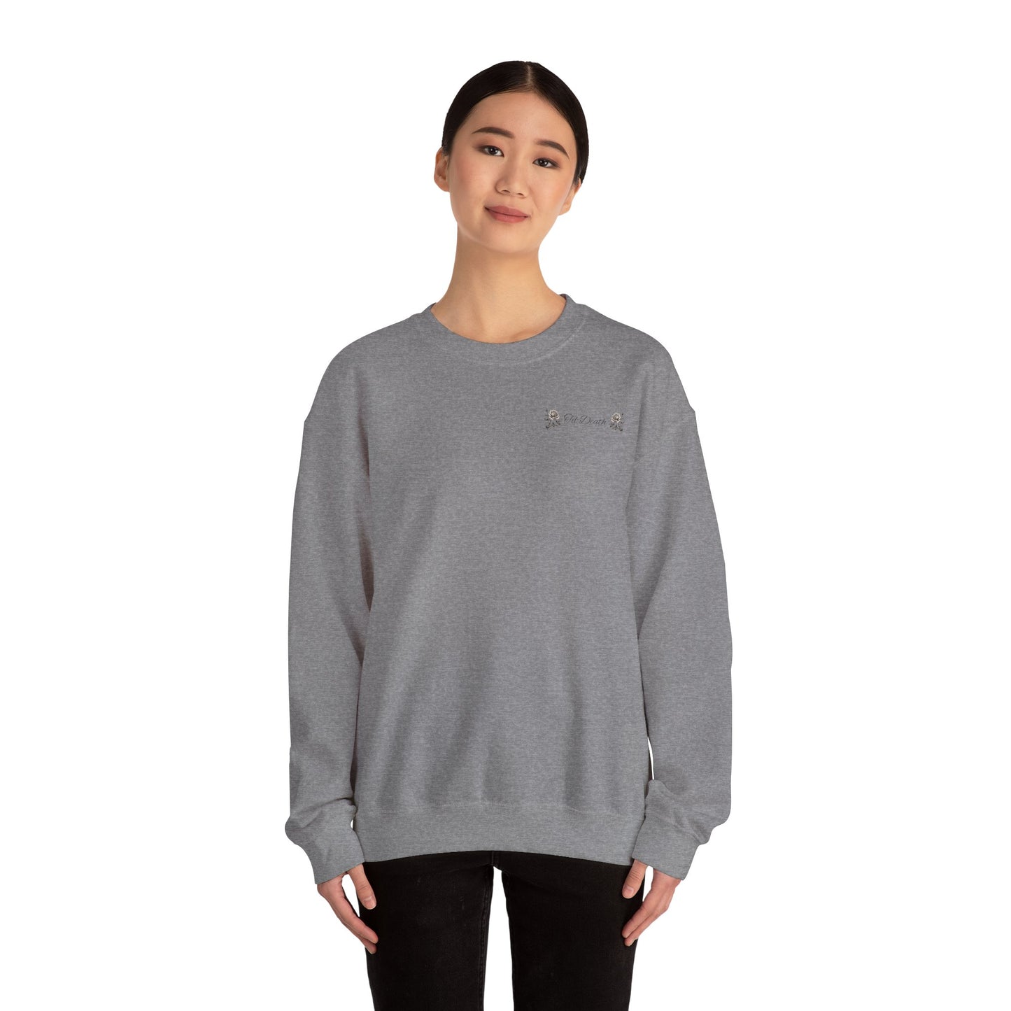 Cowgirl Escapades Crewneck Sweatshirt - Buckle Up Buttercup Design