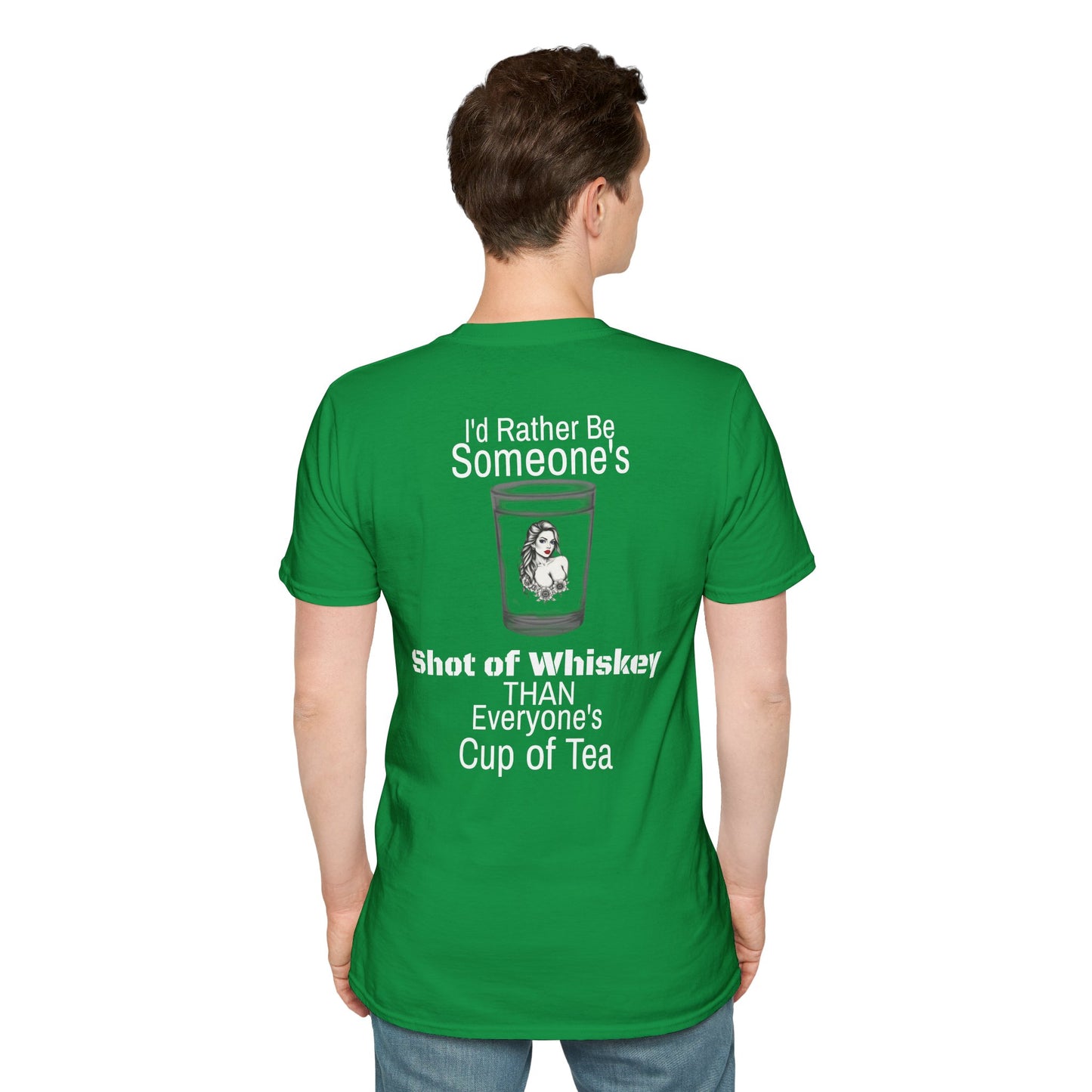 Whiskey Lover's Graphic T-Shirt with Playful Sayings