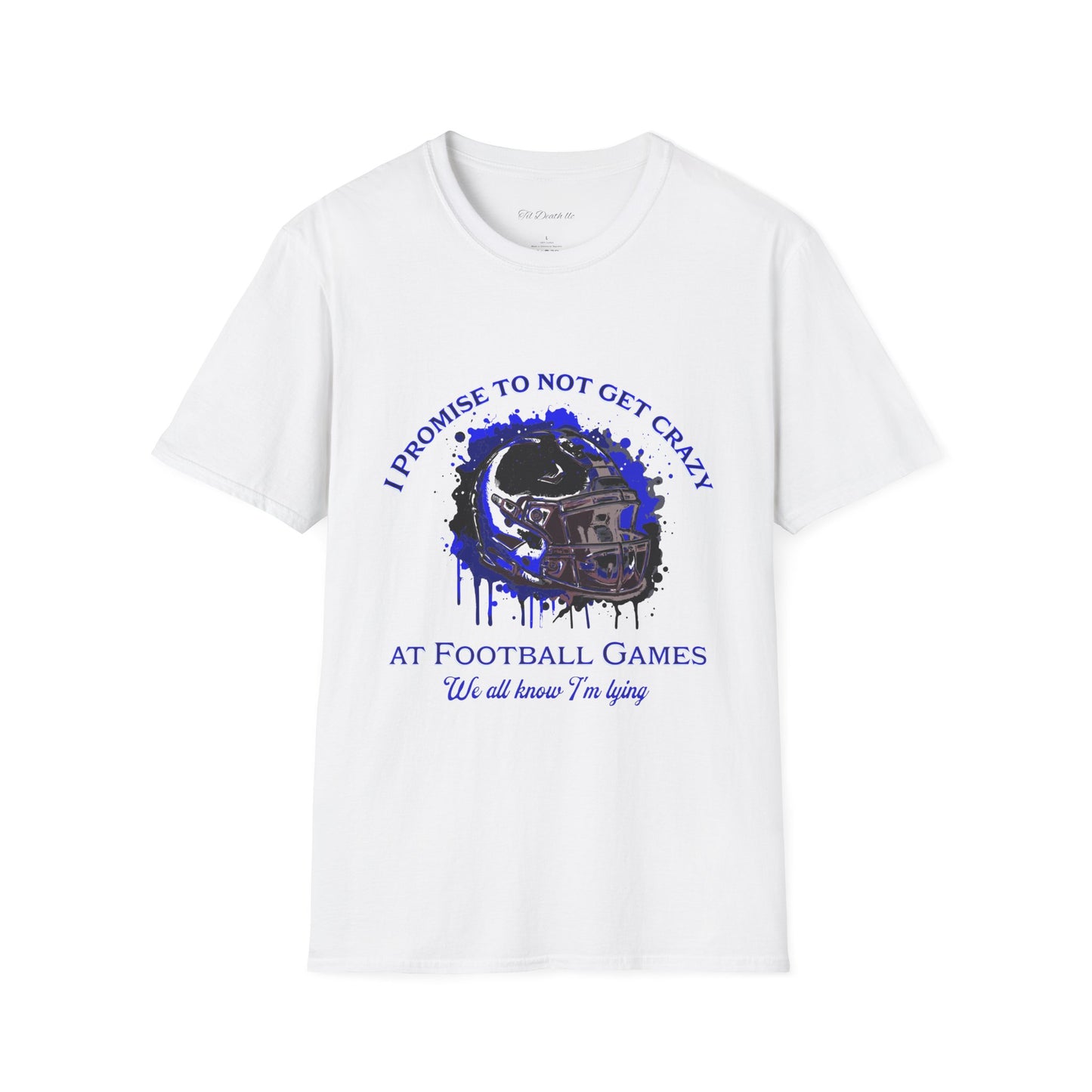 Football Games Promise Unisex Softstyle T-Shirt - Fun and Casual Wear for Sports Fans