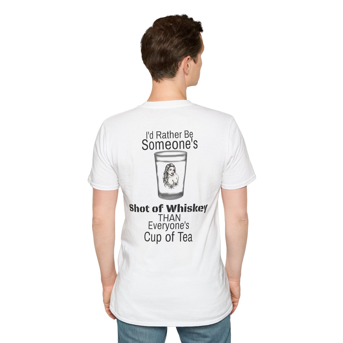 Whiskey Lover's Graphic T-Shirt with Playful Sayings