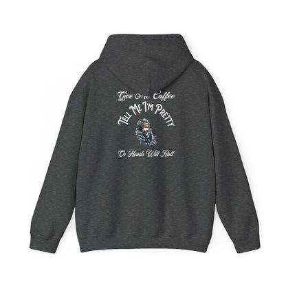 Coffee Lover Hoodie Sweatshirt - Give me Coffee and Tell me I'm Pretty