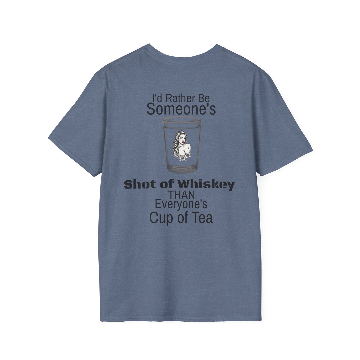 Whiskey Lover's Graphic T-Shirt with Playful Sayings