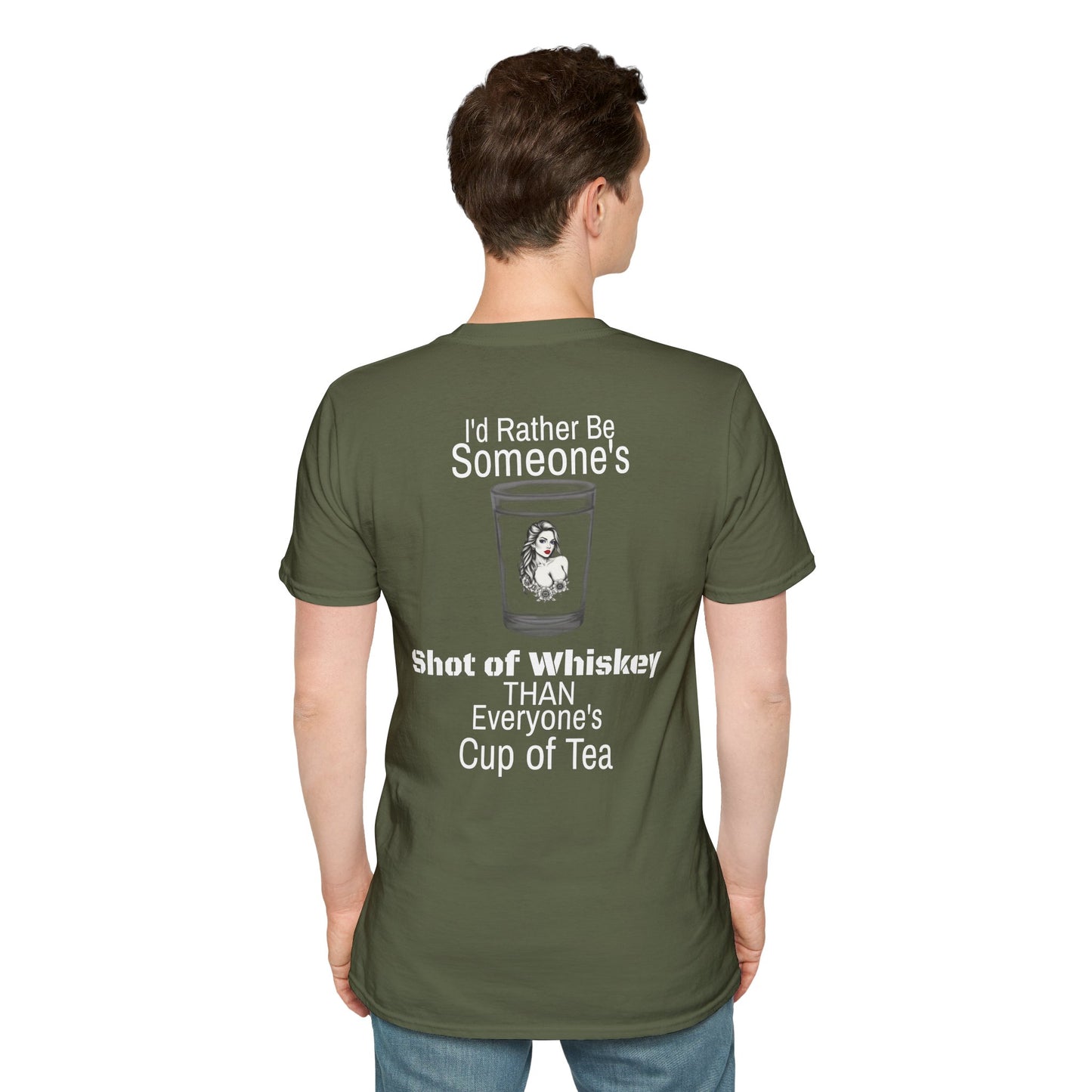 Whiskey Lover's Graphic T-Shirt with Playful Sayings