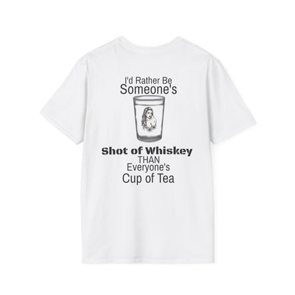 Whiskey Lover's Graphic T-Shirt with Playful Sayings