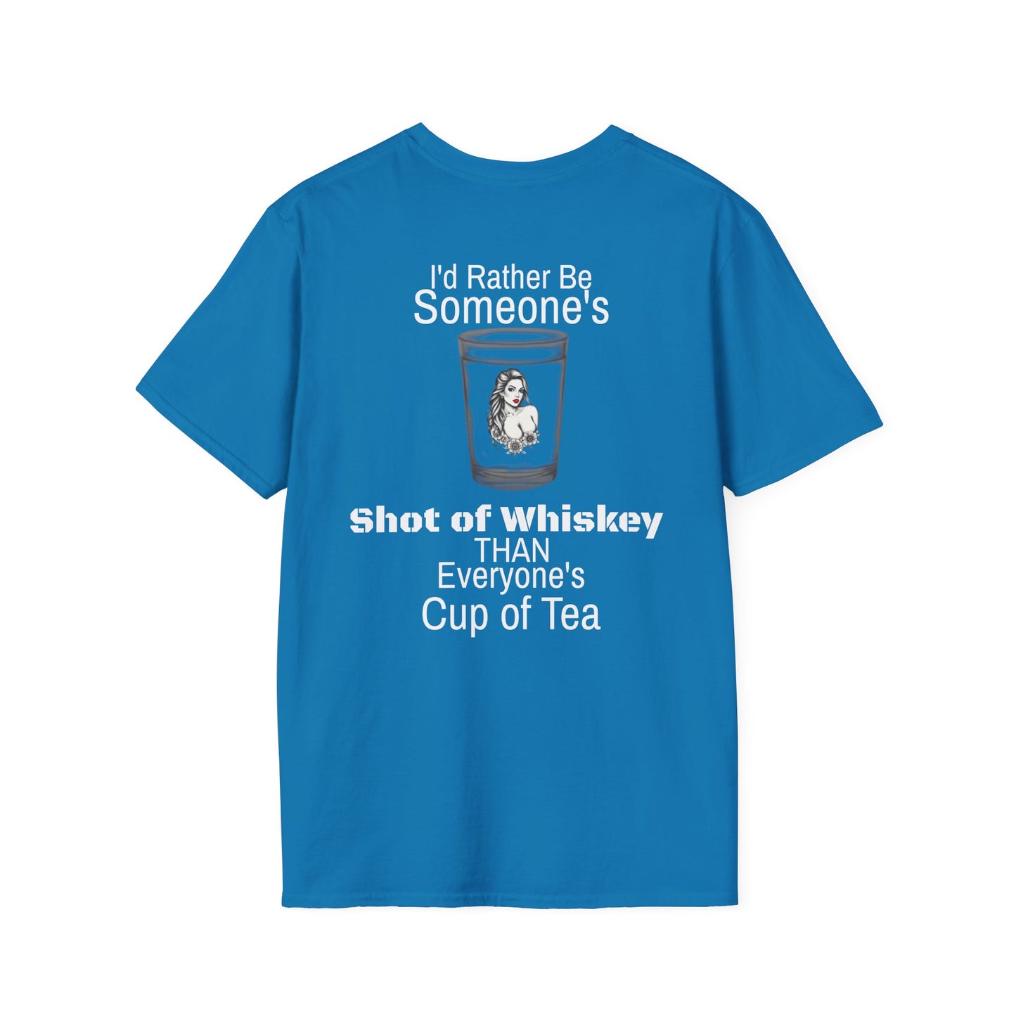 Whiskey Lover's Graphic T-Shirt with Playful Sayings