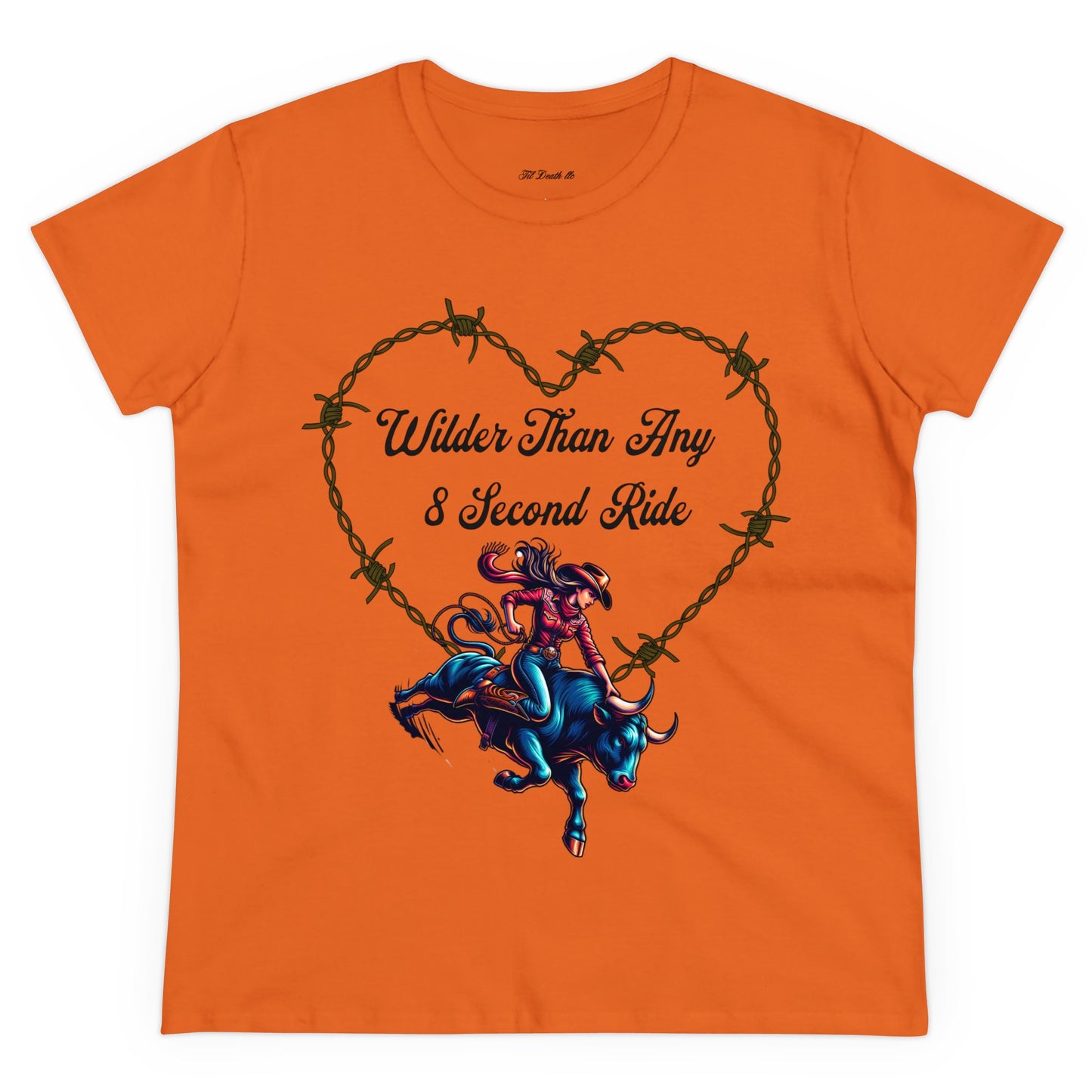 Wilder Than Any Women's Cowgirl Tee - Perfect for Rodeo Lovers